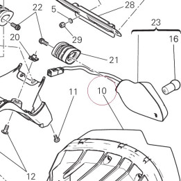 Taillight 52510521B