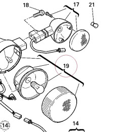 Tail lamp assembly 52520242B