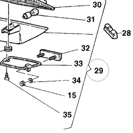 Tail light 52540052A