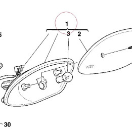 Taillight 52540141A