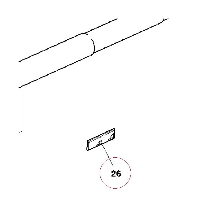 Reflector, side 52910011A