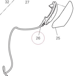 Turn indicator left 53010352A