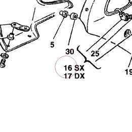 Front flasher light, left 53040021A