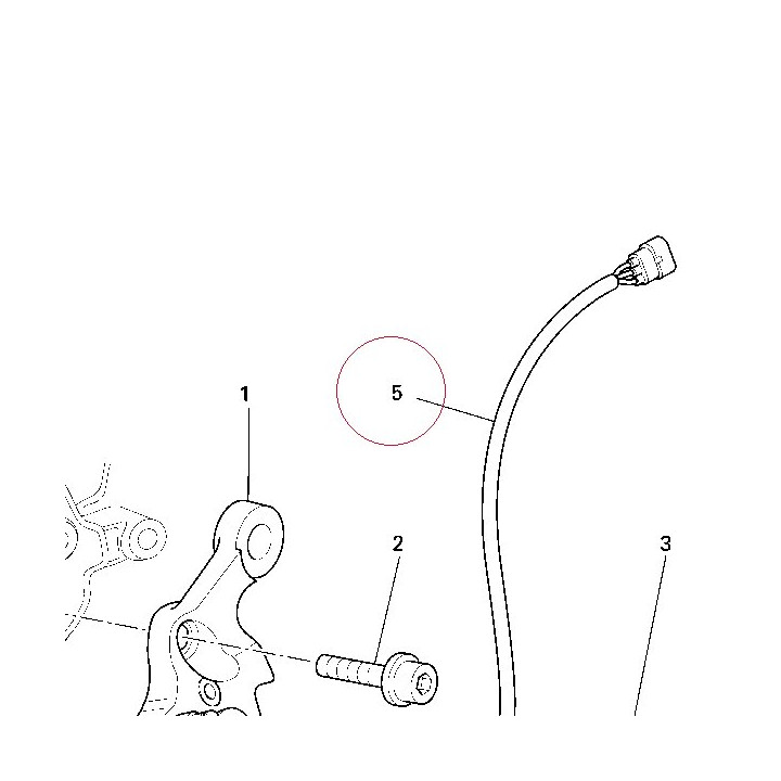 Switch assembly, side stand 53910222A