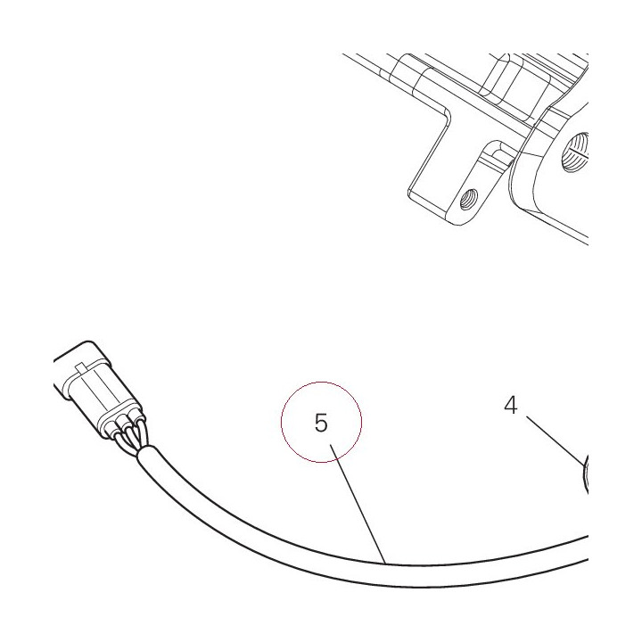 Switch assembly, side stand 53910225A