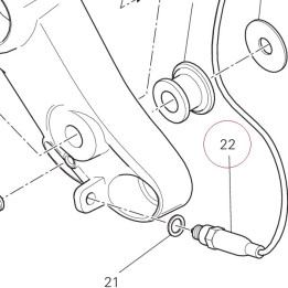 Switch, rear brake 53940031A