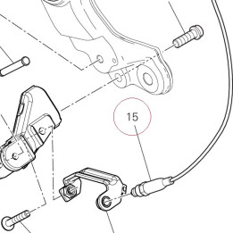 Switch, rear brake 53940031D