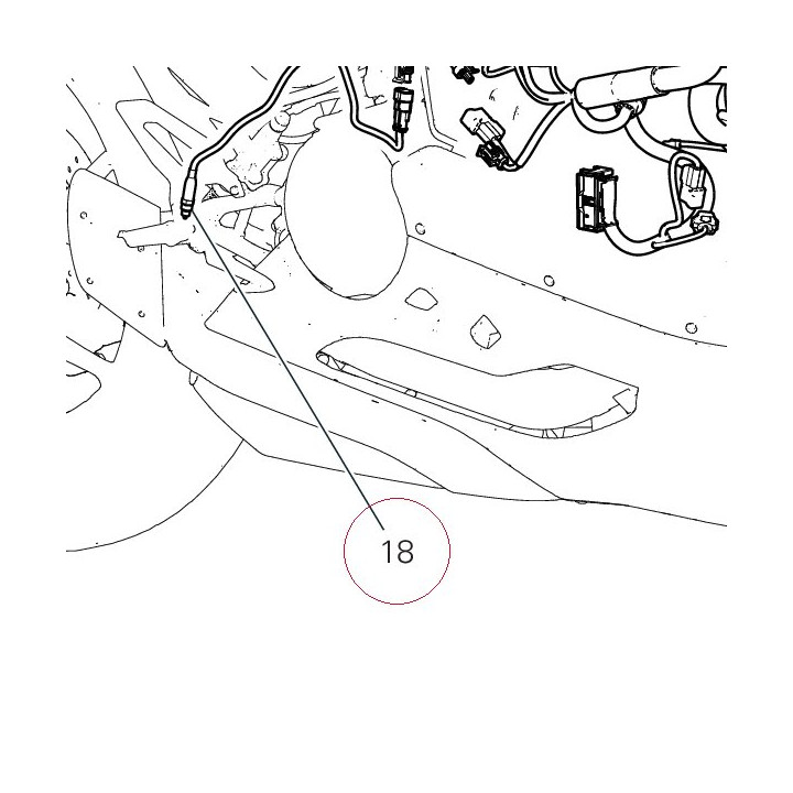 Switch, rear brake 53940034A