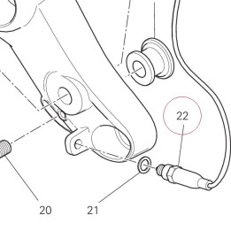 Switch, rear brake 53940034B