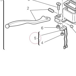 Front brake light switch 53940041B