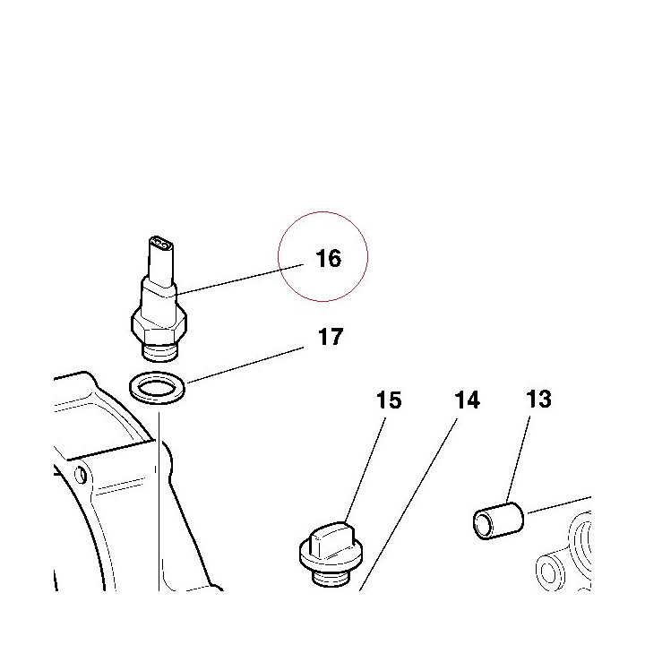 Pressure switch 53940271A
