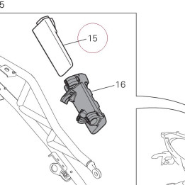 Airbag control unit 54210131B