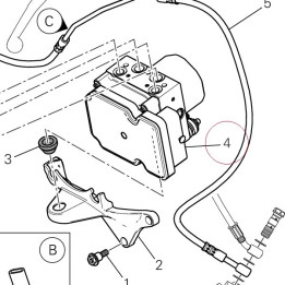 Control unit ABS 54240363A