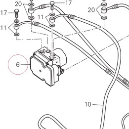 Control unit ABS 54240392A