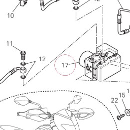 Control unit ABS 54240402A