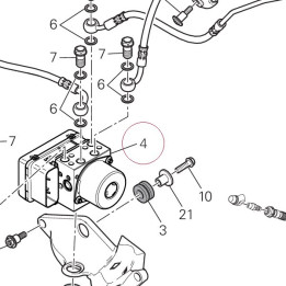 Control unit ABS 54240431B