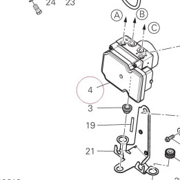 Control unit ABS 54240743A