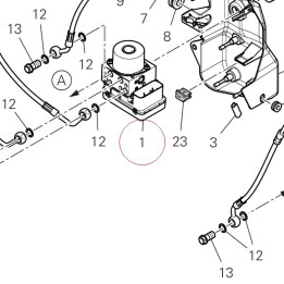 Control unit ABS 54240991A