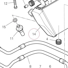 Oil cooler 54810581B