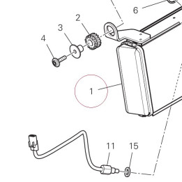 Oil cooler 54811051A
