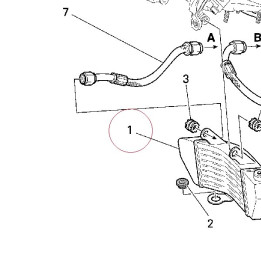 Oil cooler 54840231B