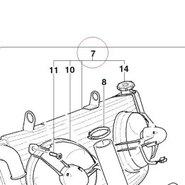Water cooler 54840411A