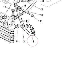 Oil delivery pipe 54910032A