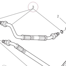 Oil delivery pipe 54910901A