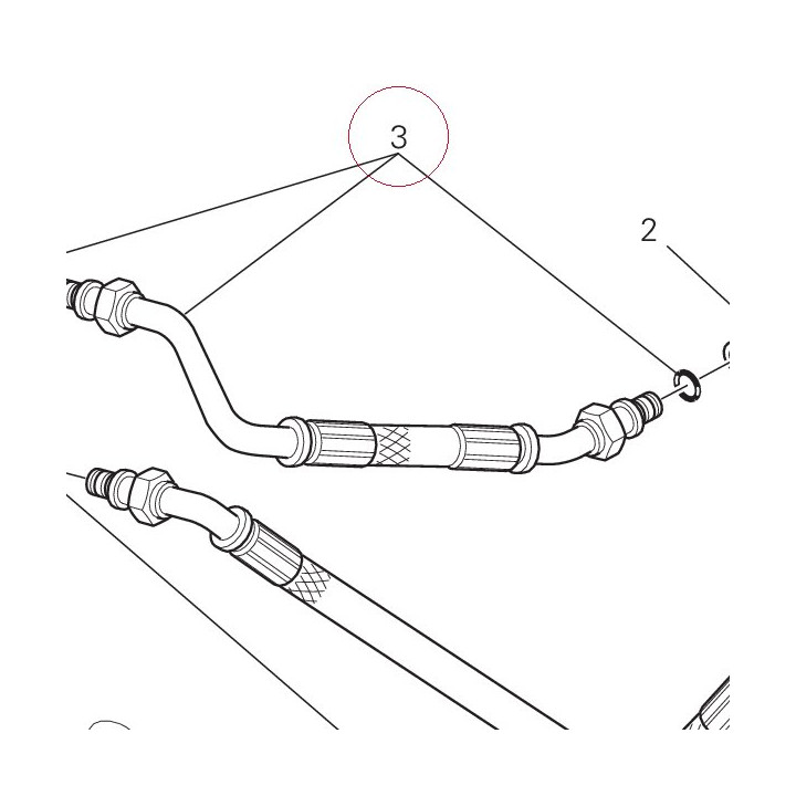 Oil delivery pipe 54910901A
