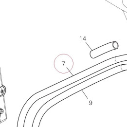 Oil delivery pipe 54911191A