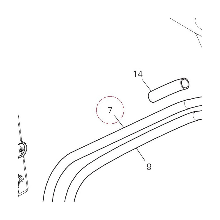 Oil delivery pipe 54911191A