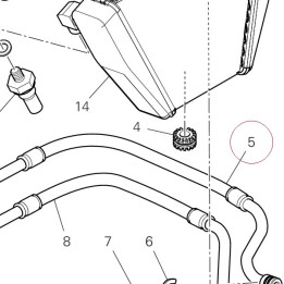 Oil delivery pipe 54911251A