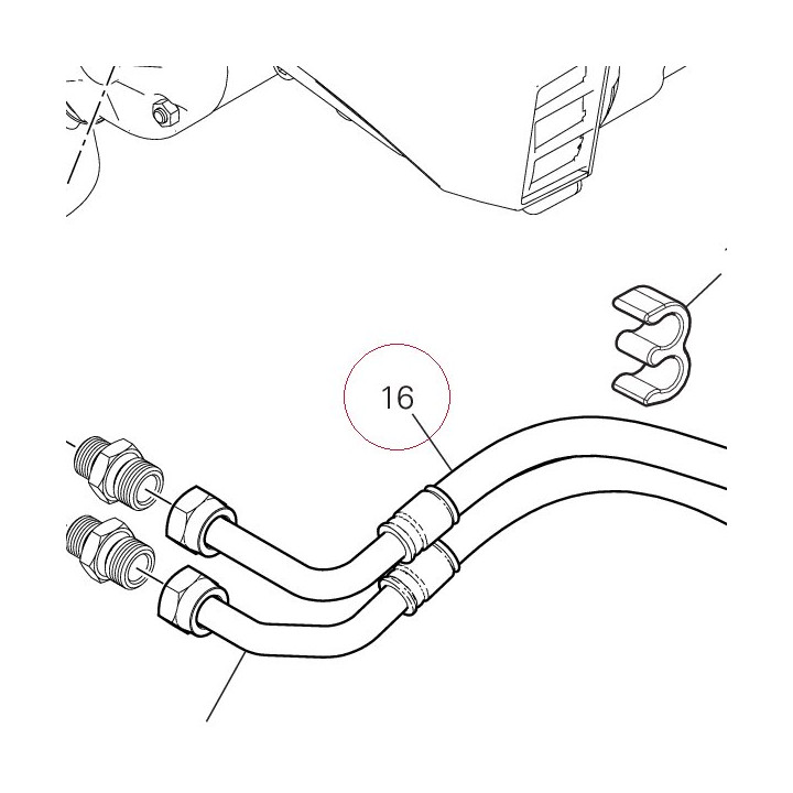 Oil delivery pipe 54911271A