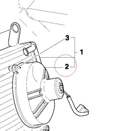 Electric fan 55040111A
