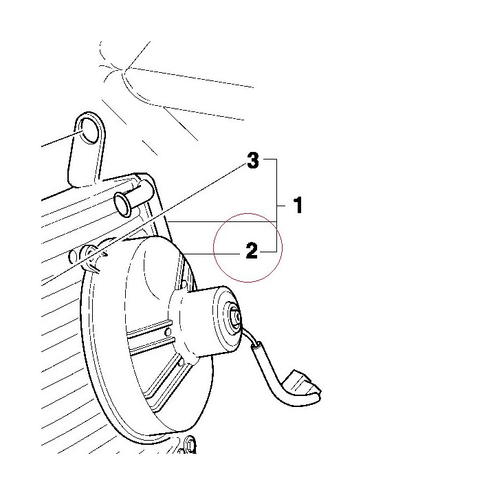 Electric fan 55040111A