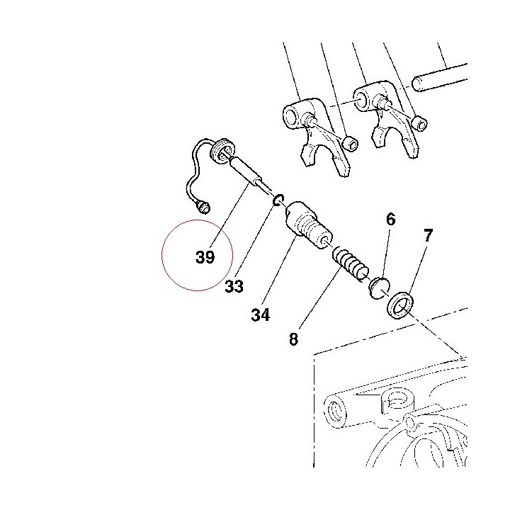 Throttle valve potentiometer 55210301A