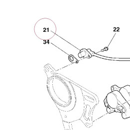Sensor, speed 55210432A