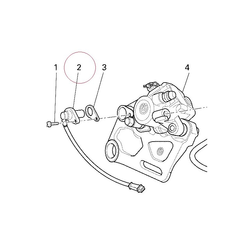 Sensor, speed 55240371C