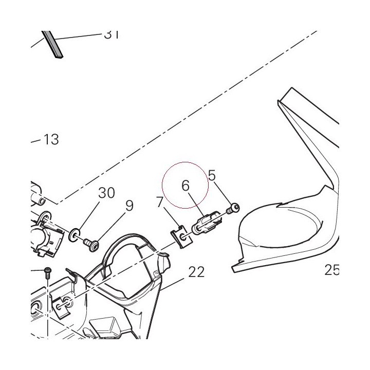 Sensor, air temperature 55241581A