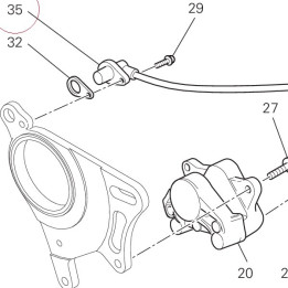 Sensor, speed 55241633A