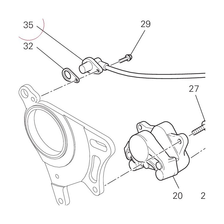 Sensor, speed 55241633A