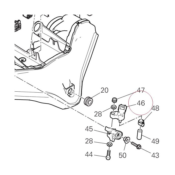 Sensor, pressure 55243111A