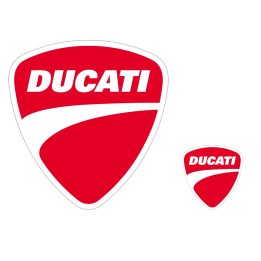 DUCATI LOGOS AUTOCOLLANT