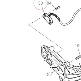 Gearbox position sensor 55243521A