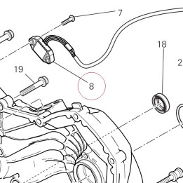 Gearbox position sensor 55243941A