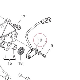 Gearbox position sensor 55243941B