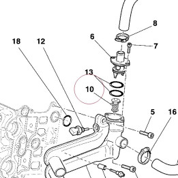 Thermo-switch 55340051A