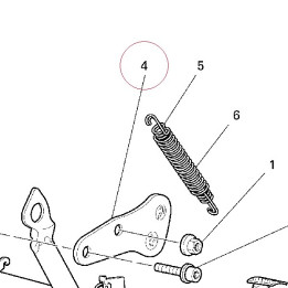 Bracket, stand left 55510061B