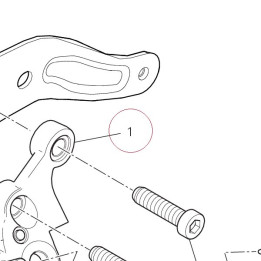 Bracket, side stand 55610791C