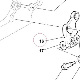 Bracket, side stand 55620201C